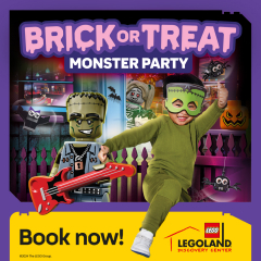Brick-or-Treat: Monster Party at LEGOLAND Discovery Center Bay Area from Sep 27-Oct 31