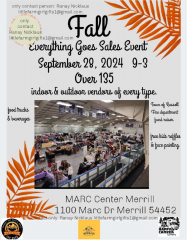 Everything goes sales event