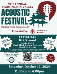 Winding Trails Music Festival - October 19 in Farmington