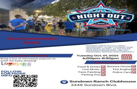 National Night Out, Denton, Texas, United States