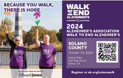 Solano Walk to End Alzheimer's 2024
