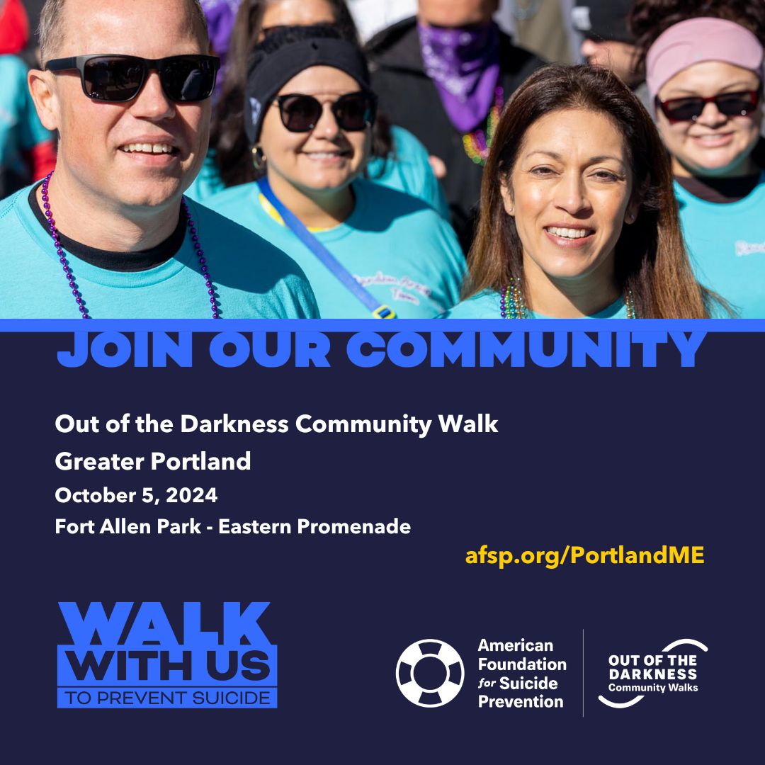 Greater Portland Walk to Fight Suicide, Portland, Maine, United States