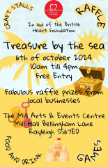 Food and Craft Fair for British Heart Foundation Charity in Rayleigh