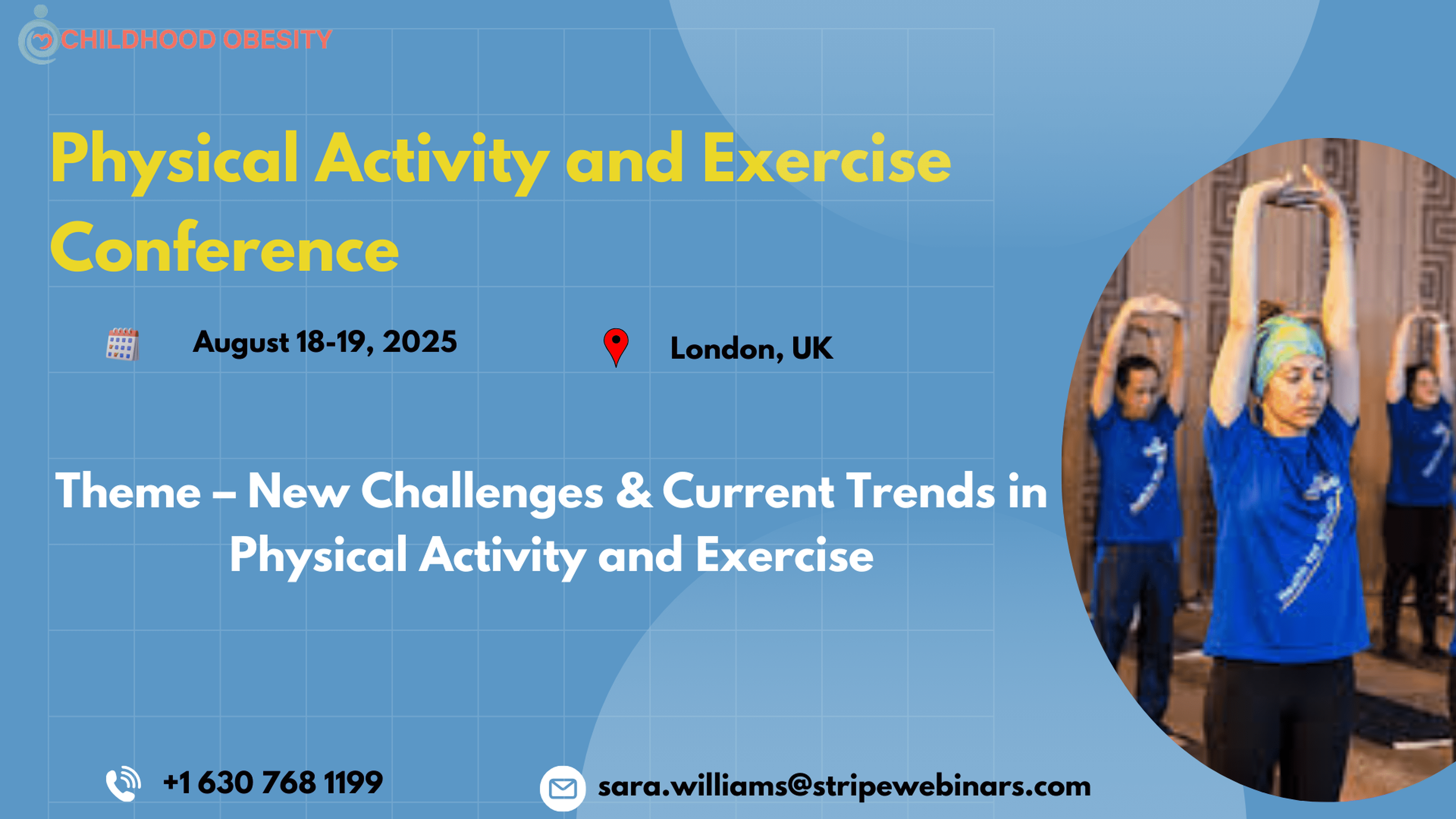Physical Activity and Exercise Conference, London, UK,London,United Kingdom