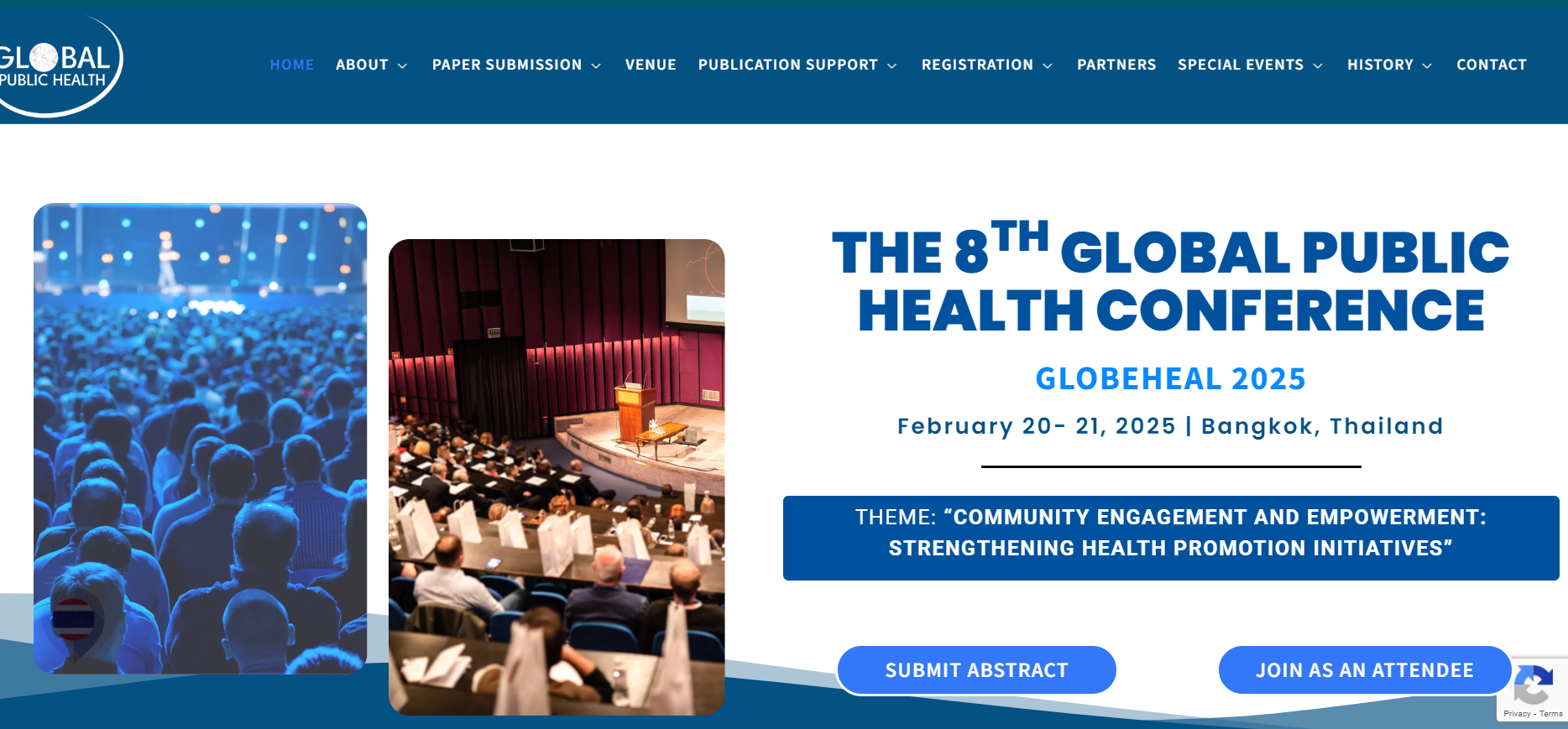 The 8th Global Public Health Conference Globeheal 2025, Bangkok, Thailand
