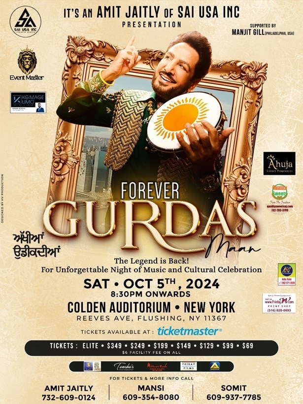 Gurdas Maan Live In Concert New York 2024, Fulton, New York, United States
