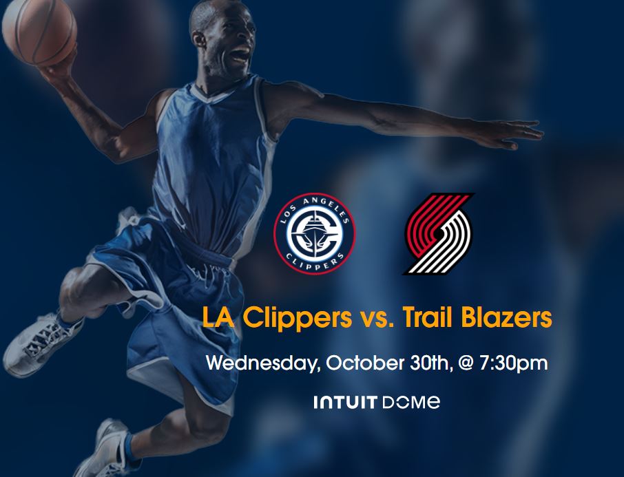 LA Clippers vs. Trail Blazers Free Tickets, Los Angeles, California, United States