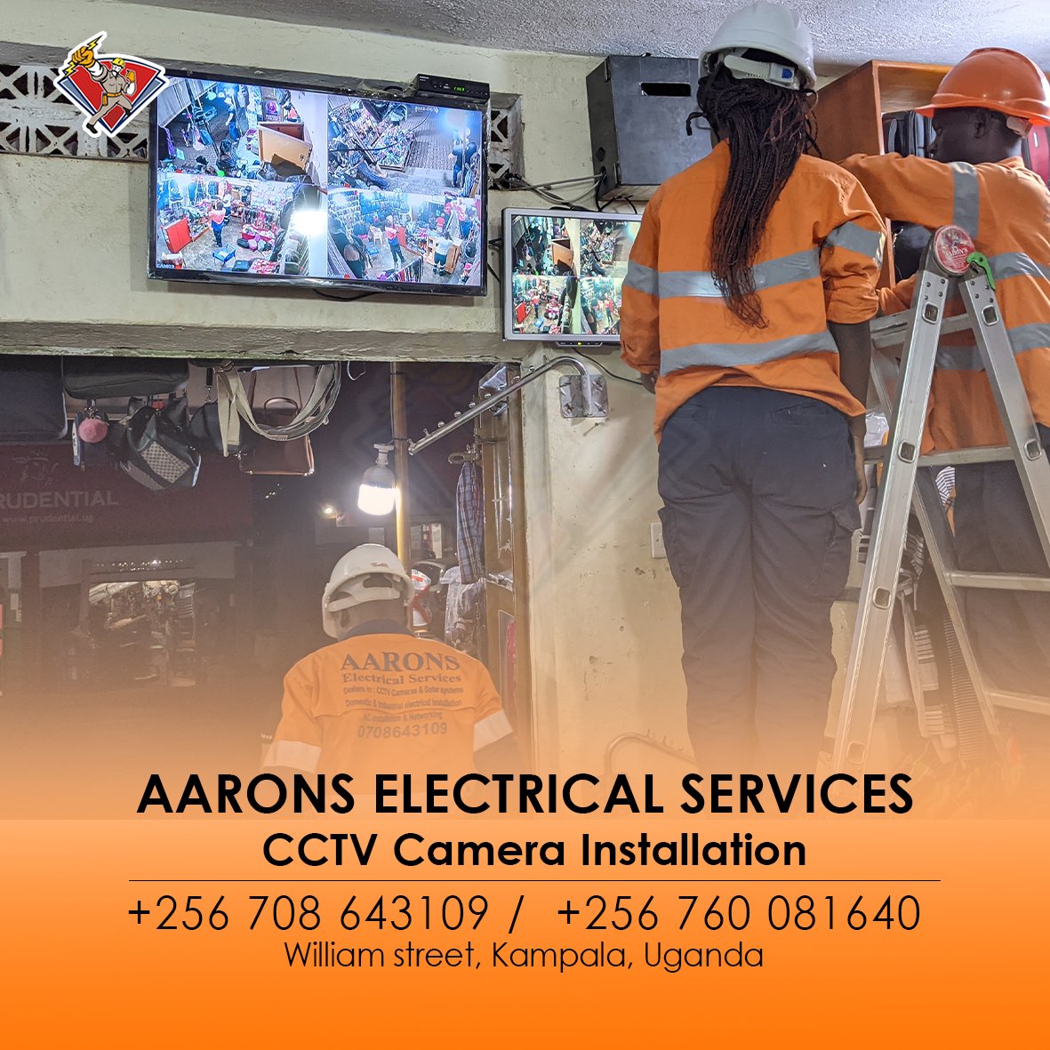 (+256 760081640) CCTV Camera in Uganda for sale Aarons Electrical, Kampala, Central, Uganda