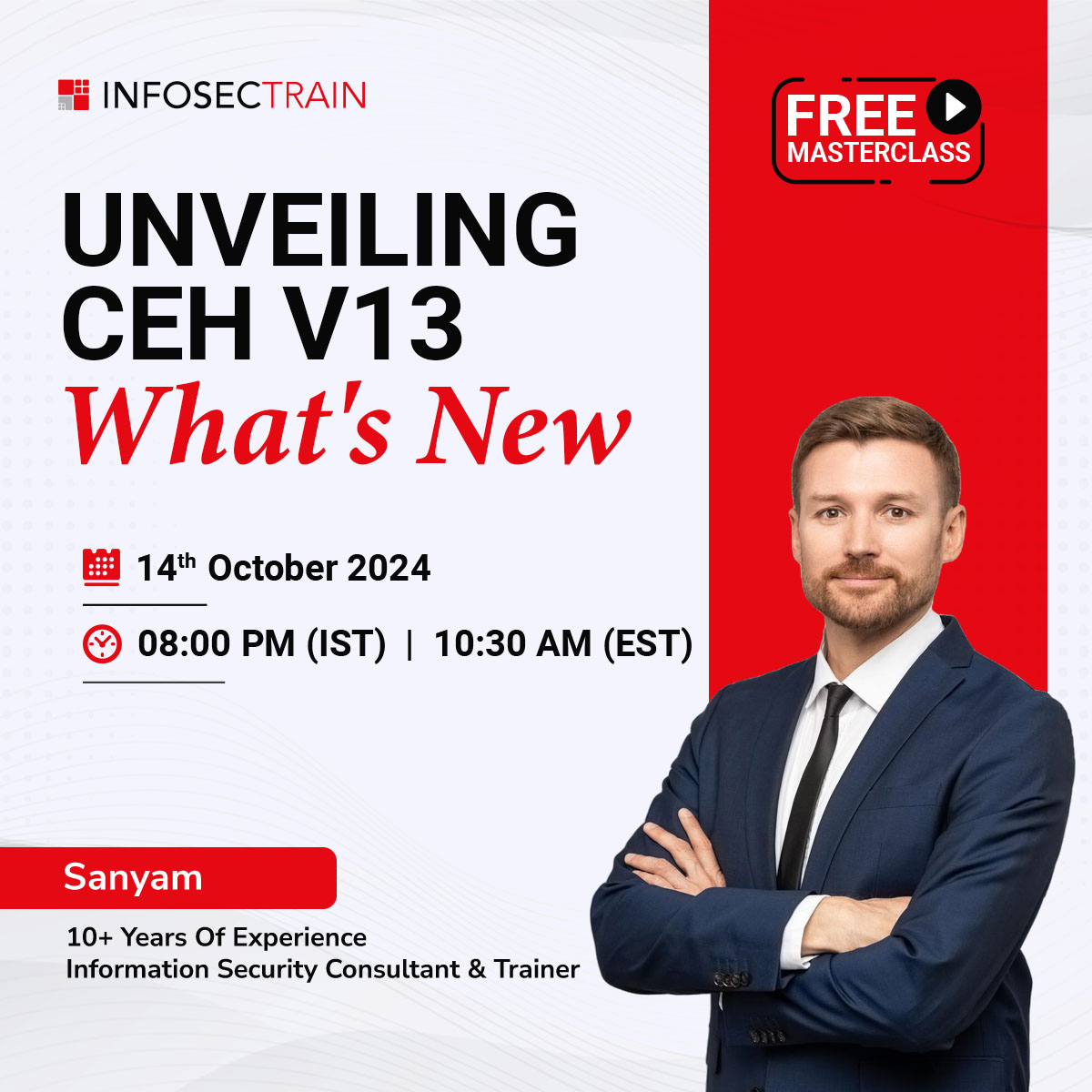Free Session on "Unveiling CEH v13 – What’s New", Online Event