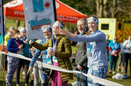 The Newcastle 5k, 10k and Half Marathon Winter Warmer Run 2025, Tyne and Wear, England, United Kingdom