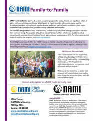 NAMI Family-to-Family Education Program