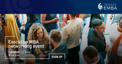 Meet Top Business Schools at the Premier EMBA Event in London