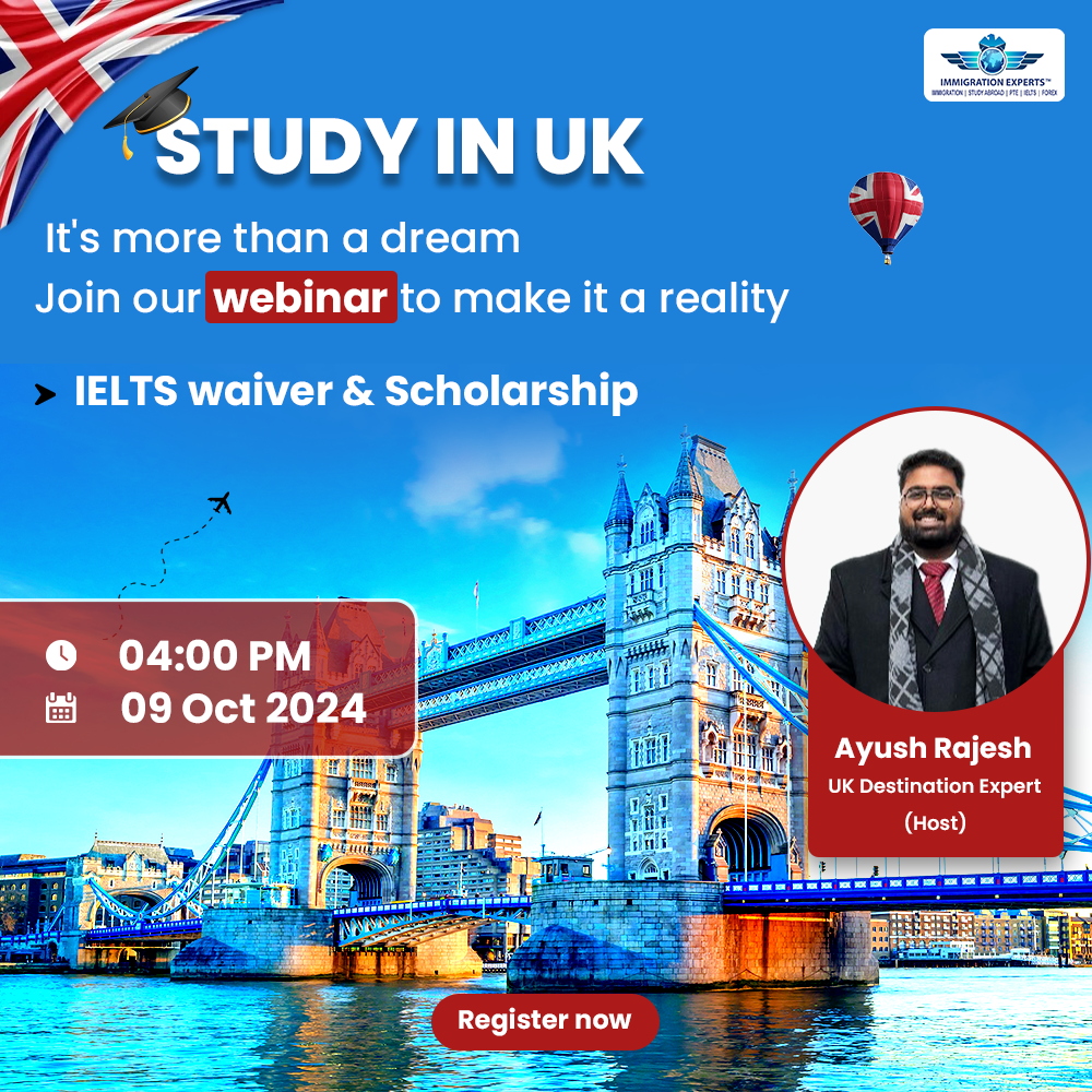 Join Our Free Virtual Webinar on UK Student Visa, Online Event