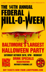 Baltimore's Official 14th Annual Federal Hill-O-Ween Bar Crawl