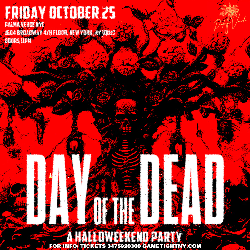 Palma Verde Day of the Dead Halloween Party 2024, New York, United States