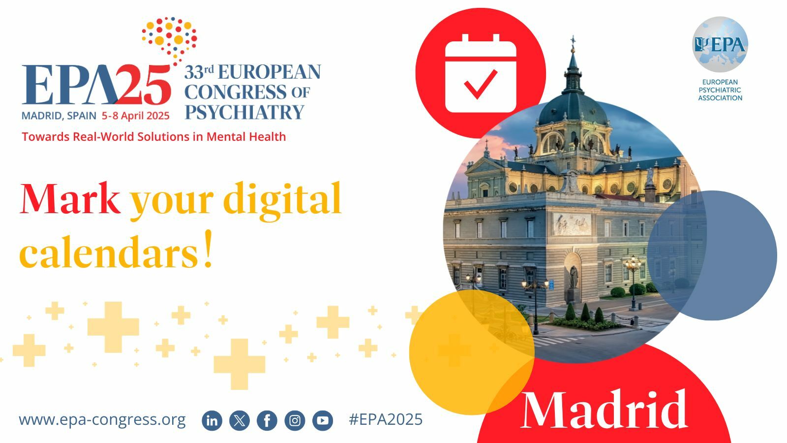 33rd European Congress of Psychiatry | 5-8 April 2025 | Madrid, Spain, Madrid, Spain