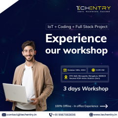Experience Our Hands-On IoT + Coding + Full Stack Project Workshop