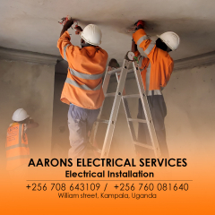 (+256 708643109) Aarons electrical company in Uganda