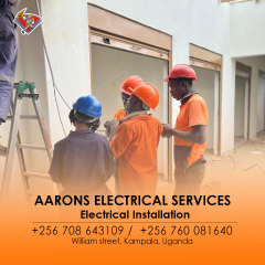 (+256 708643109) Aarons Best electrical engineering company in Uganda
