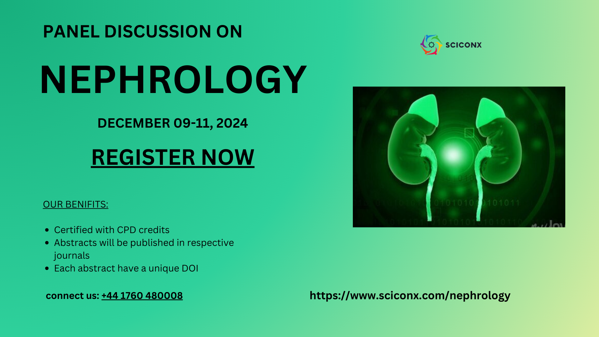 World Conference on Nephrology, London, Paris, France