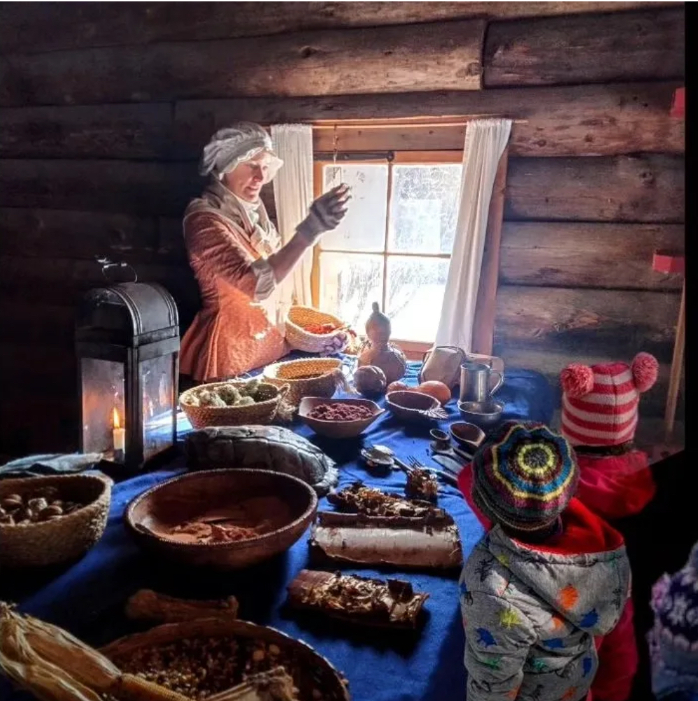 Historical Foraging with Melanie Sawyer at The Fort at No 4, Charlestown, New Hampshire, United States