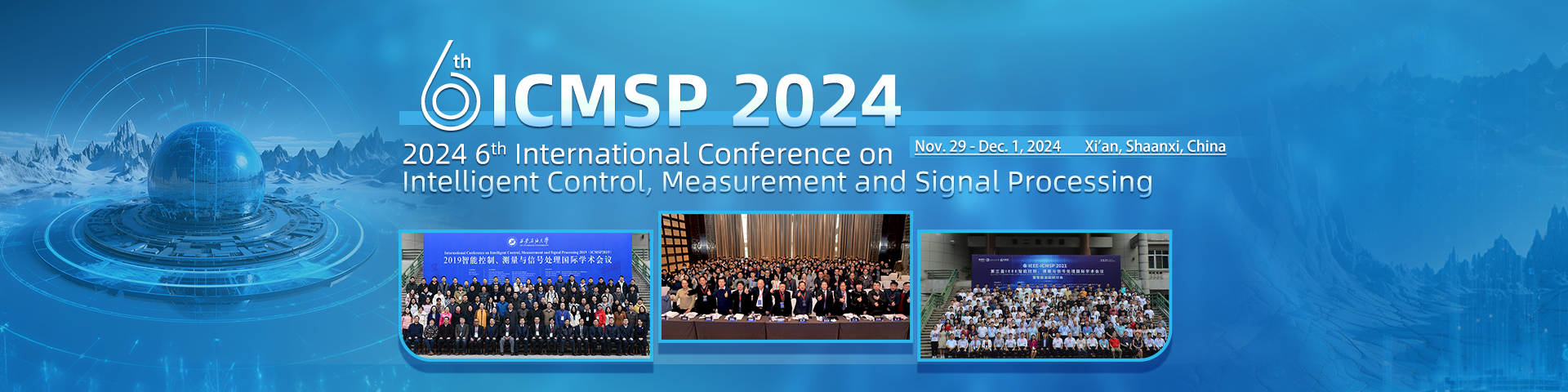 2024 6th International Conference on Intelligent Control, Measurement and Signal Processing (ICMSP 2024), Xi'an, Shaanxi, China