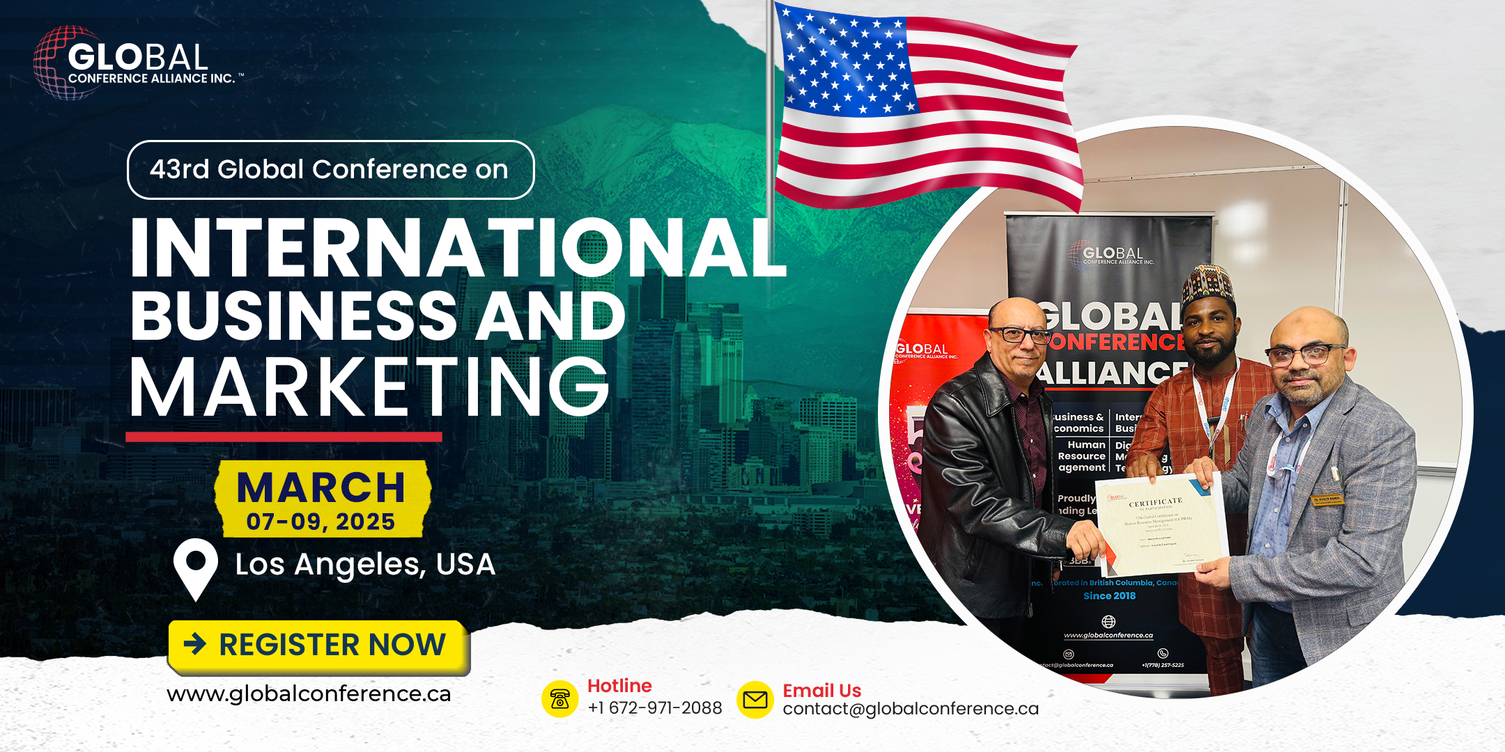 43rd Global Conference on International Business and Marketing (GCIBM), Los Angeles, California, United States