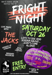 The White Horse Upton Fright Night