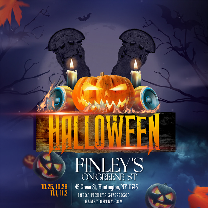 Finley's Of Greene Street Halloween party 2024, Huntington, New York, United States