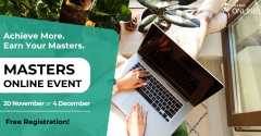 Master's Degrees Online Event Unlocks Global Opportunities for Young Professionals