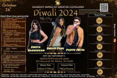 GUJARATI SAMAJ OF GREATER CLEVELAND DIWALI 2024