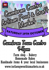 Cwmbran Centre Artisan Food and Craft Market