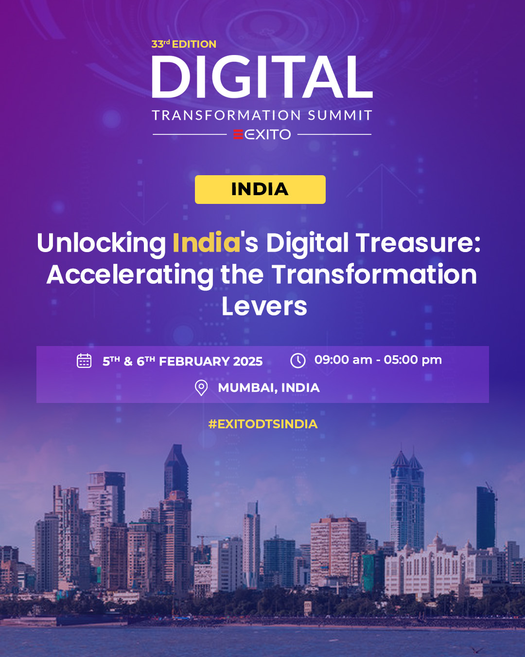 Digital Transformation Summit India 2025, Mumbai, India