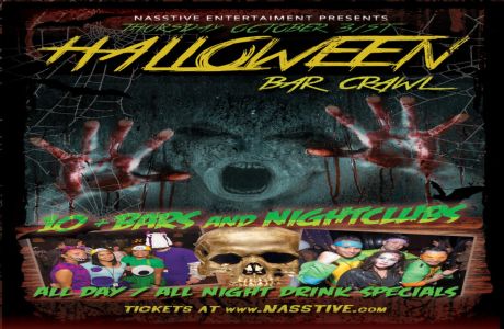 Hollywood Zombie Crawl - Halloween Bar Crawl - Thursday, October 31st!, Los Angeles, California, United States