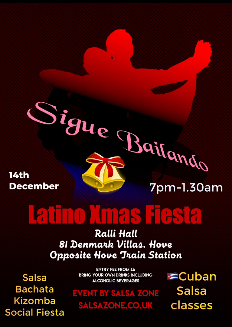 Sigue Bailando Latino Xmas Fiesta, Brighton and Hove, United Kingdom