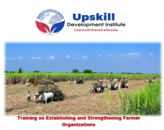 Training on Establishing and Strengthening Farmer Organizations