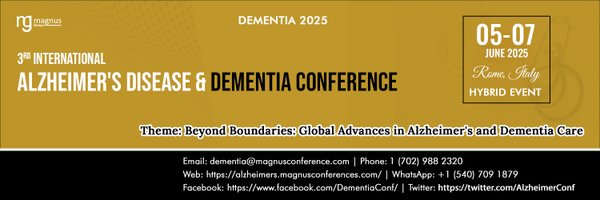 3rd International Alzheimer's Disease & Dementia Conference, Rome, Lazio, Italy