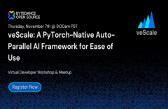 veScale - A PyTorch-Native Auto-Parallel AI Framework Workshop