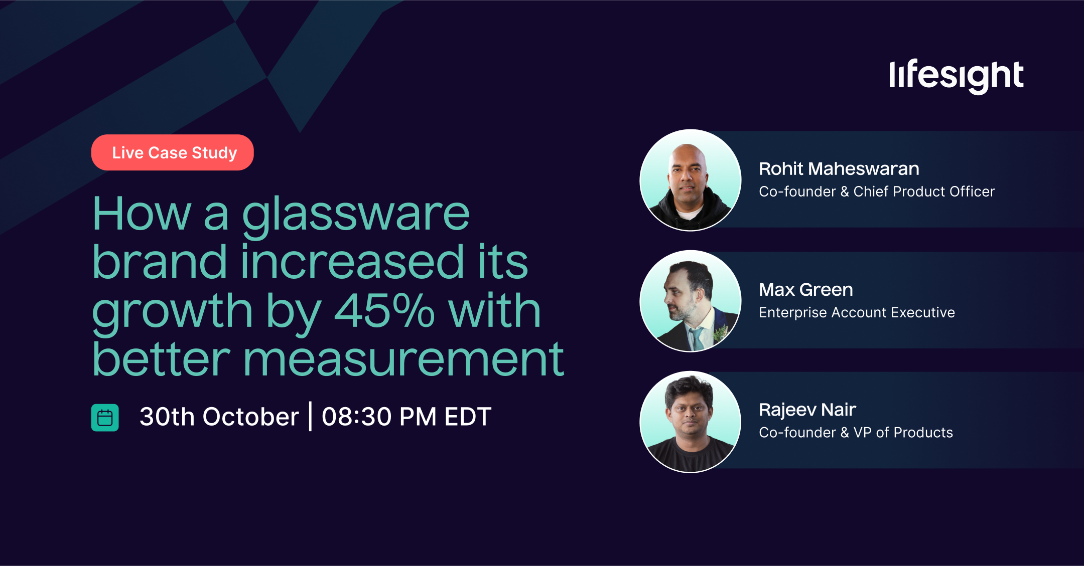 How a glassware brand increased its growth by 45% with better measurement, Online Event