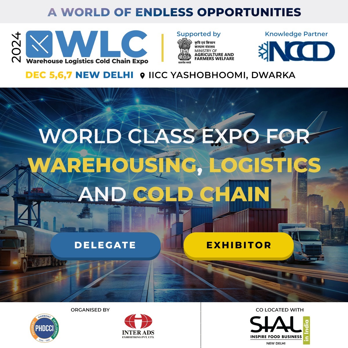 WORLD CLASS EXPO FOR WAREHOUSING, LOGISTICS AND COLD CHAIN, West Delhi, Delhi, India