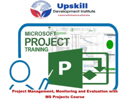 Project Management, Monitoring and Evaluation with MS Projects Course