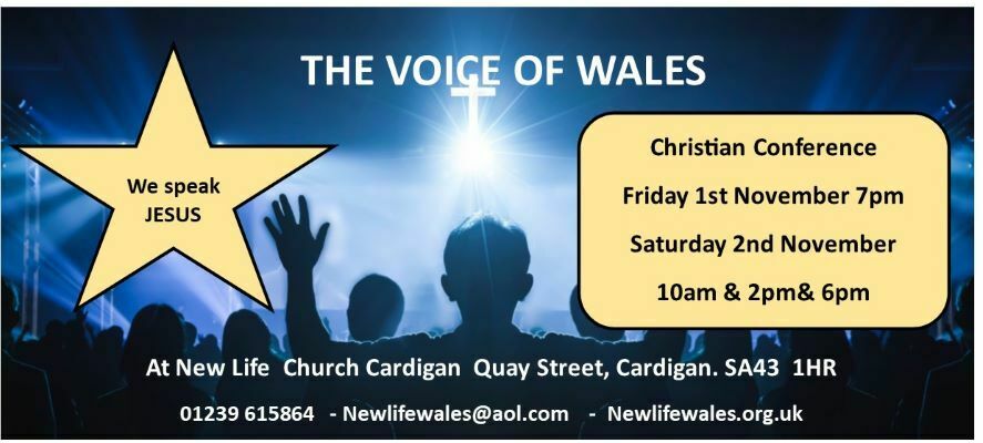 THE VOICE OF WALES, CHRISTIAN CONFERENCE, Cardigan, United States