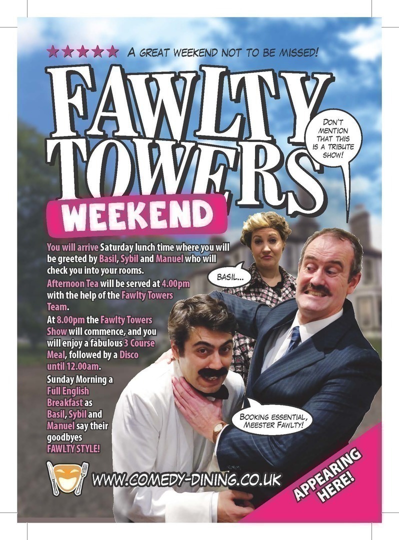Fawlty Towers Weekend 25/01/2025, Swansea, Wales, United Kingdom