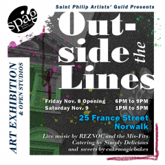 St. Philip Artists Guild (SPAG) Presents Fall Art Show "OUTSIDE THE LINES"