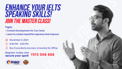 IELTS Speaking Master Class : Rao Consultants