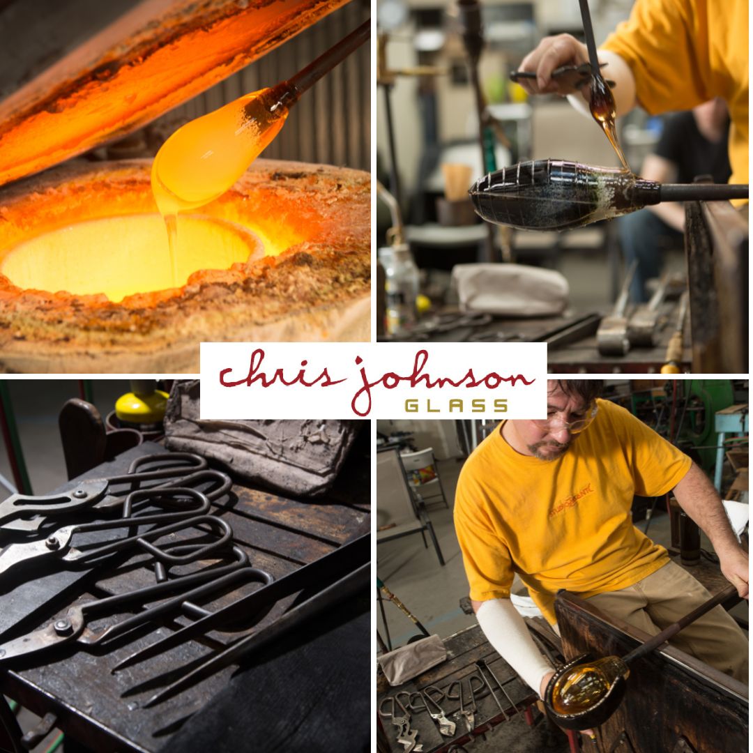 Art And Memory - First Friday at Chris Johnson Glass/Studio Zayante, Davenport, California, United States