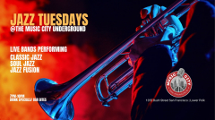 Jazz Tuesdays @The Music City Underground-Live Music