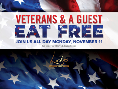 Veterans Eat Free at The Brook