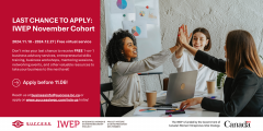 LAST CALL: Integrated Women's Entrepreneurship Project by S.U.C.C.E.S.S. for Small Business Owners