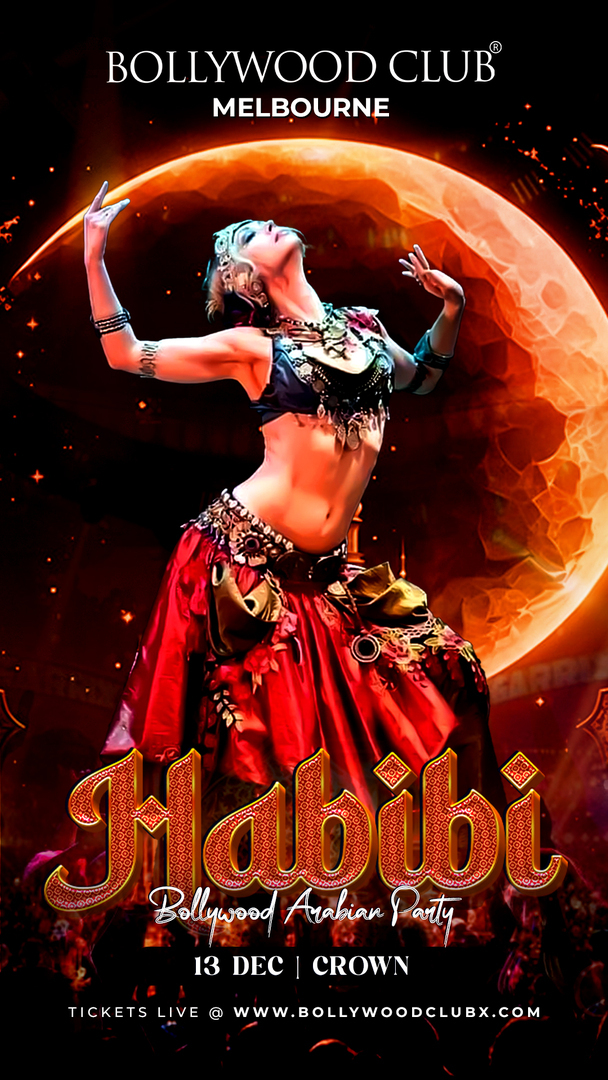 HABIBI : The Arabian Bollywood Party at Crown, Melbourne, Southbank, Victoria, Australia